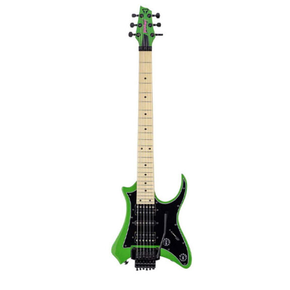 גיטרה חשמלית ניידת Traveler Guitar Vaibrant Standard V88S Slime Green