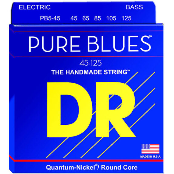 מיתרים לבס 45-125 DR PB45 125 PURE BLUES Bass Strings