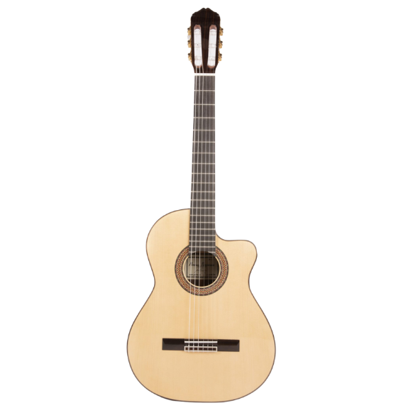 גיטרה קלאסית מוגברת תוצרת ספרד Raimundo 660E